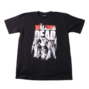 Tシャツ バンドTシャツ ロックTシャツ 半袖 (BW) ウォーキングデッド THE WALKING DEAD 3 BLK S/S 黒 ゾンビ 映画
