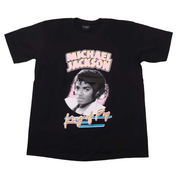 Tシャツ バンドTシャツ ロックTシャツ 半袖 (BW) マイケルジャクソン MICHAEL JAC...