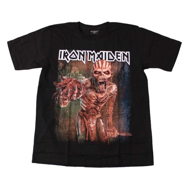 Tシャツ バンドTシャツ ロックTシャツ 半袖 (BW) アイアンメイデン IRON MAIDEN ...