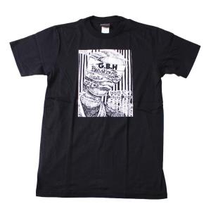 Tシャツ バンドTシャツ ロックTシャツ 半袖 (W) ジービーエイチ G.B.H/GBH 5 BLK S/S 黒