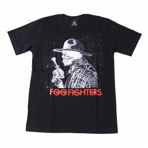 Foo Fighters フー・ファイターズ Tシャツ FF ロゴTシャツ ブラック