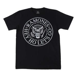 【希少】RAMONES 黒 Tシャツ Lサイズ Tシャツ バンドTシャツ ロックTシャツ 半袖 (LE) ラモーンズ
