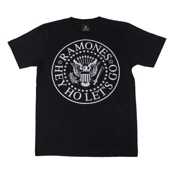 Tシャツ バンドTシャツ ロックTシャツ 半袖 (KR) ラモーンズ RAMONES 1 BLK S...