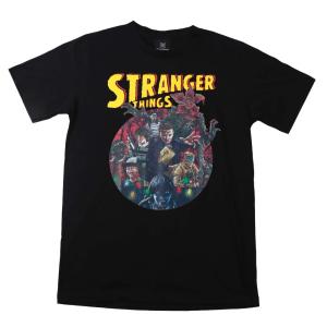 Tシャツ バンドTシャツ ロックTシャツ 半袖 (BW) ストレンジャー