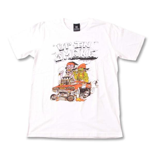 Tシャツ バンドTシャツ ロックTシャツ 半袖 (KR) アップインスモーク UP IN SMOKE...