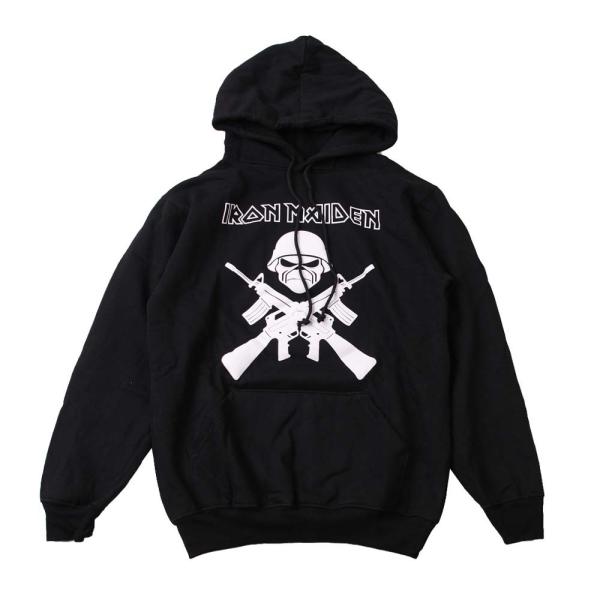 パーカー スウェットパーカ バンド ロック (AG) アイアンメイデン IRON MAIDEN 1 ...