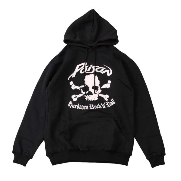 パーカー スウェットパーカ バンド ロック (AG) ポイズン POISON 1 BLK PARKA...
