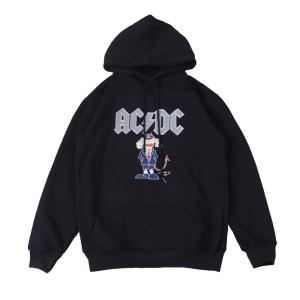 パーカー スウェットパーカ バンド ロック (AG) エーシーディーシー AC/DC 1 BLK P...