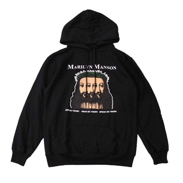 パーカー スウェットパーカ バンド ロック (AG) マリリンマンソン MARILYN MANSON...