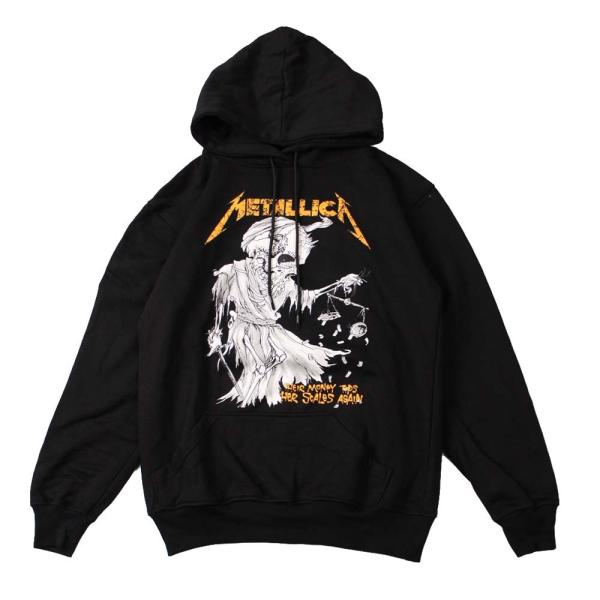 パーカー スウェットパーカ バンド ロック (AG) メタリカ METALLICA 10 BLK P...