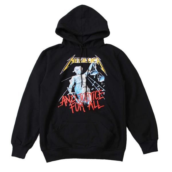 パーカー スウェットパーカ バンド ロック (AG) メタリカ METALLICA 8 BLK PA...