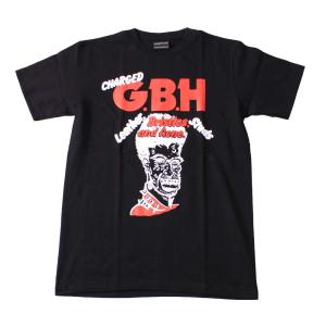 Tシャツ バンドTシャツ ロックTシャツ 半袖 (W) ジービーエイチ G.B.H/GBH 4 BLK S/S 黒