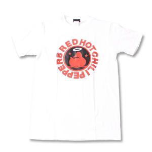 Tシャツ バンドTシャツ ロックTシャツ 半袖 (W) レッドホットチリペッパーズ/ レッチリ RED HOT CHILI PEPPERS 10 WHT S/S 白