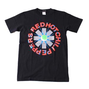 Tシャツ バンドTシャツ ロックTシャツ 半袖 (W) レッドホットチリペッパーズ/レッチリ RED HOT CHILI PEPPERS 1 BLK S/S 黒｜first-line