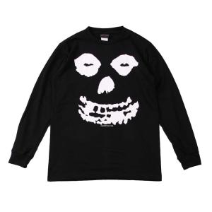 THE LIVING DEAD ブラック Tシャツ Lサイズ Tシャツ バンドTシャツ ロックTシャツ 長袖 (W) ナイトオブザリビング