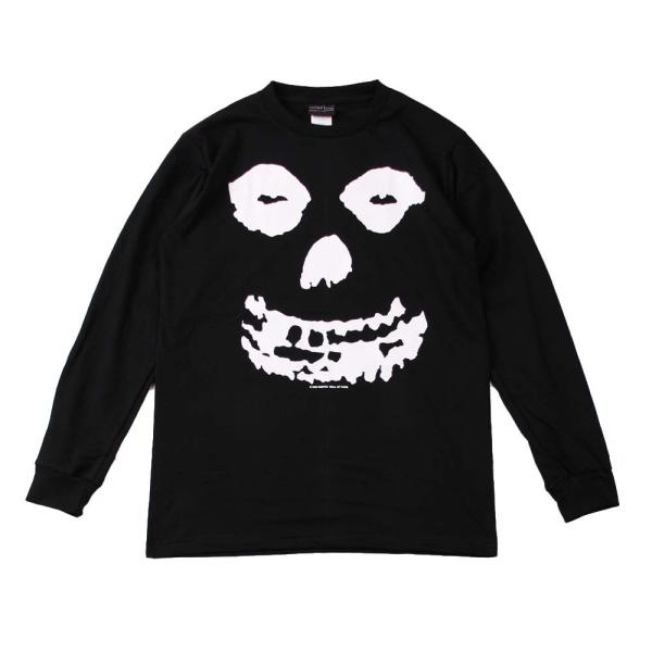 Tシャツ バンドTシャツ ロックTシャツ 長袖 (W) ミスフィッツ THE MISFITS 4 B...