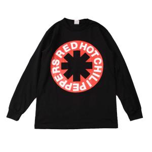 Tシャツ バンドTシャツ ロックTシャツ 長袖 【2色】(W) レッドホットチリペッパーズ/レッチリ RED HOT CHILI PEPPERS 4 MIX L/S 黒 白｜first-line