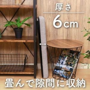 不二貿易 収納ベンチ 収納ボックス オットマン...の詳細画像4