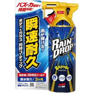 SOFT99 カーコーティング レインドロップ ガラスとボディの同時撥水コート 300ml 00526