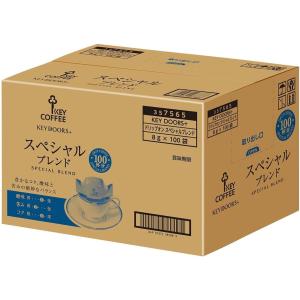 キーコーヒー ドリップオン スペシャルブレンド 100杯分 レギュラー(ドリップ)｜first-pearl