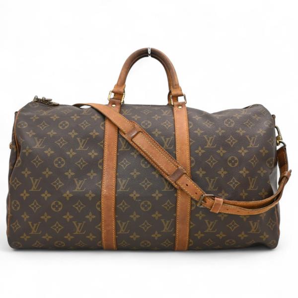 ルイヴィトン モノグラム キーポル・バンドリエール50 ボストンバッグ Bランク lv4537vd