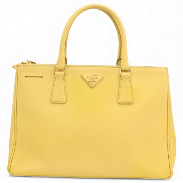 プラダ ガレリア ミディアム ハンドバッグ Bランク pr1134kk