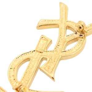 【中古】イヴ サンローラン ブローチ YSLロ...の詳細画像5