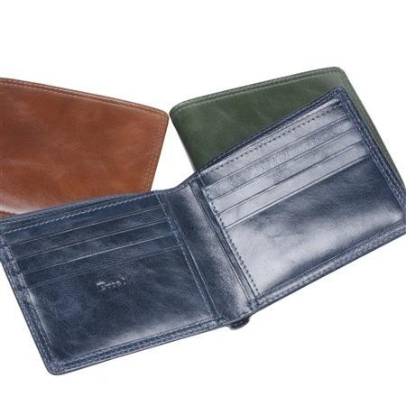 札入れ 小銭入れなし カード 8枚 収納 牛革製 小銭入れ無し 2つ折り 札入 財布 さいふ サイフ...