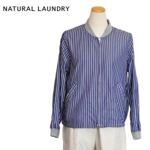 ナチュラルランドリー NATURAL LAUNDRY ジャケット ブロードジップアップブルゾン 7221J-006｜first-stadium