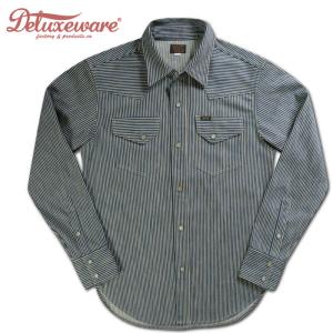 DELUXEWARE（デラックスウエア） デニムシャツ 7640 40s DENIM SHIRT