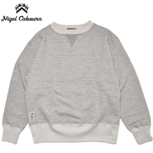 NIGEL CABOURN ナイジェルケーボン スウェット 50s クルーネック 20.5オンス 5...