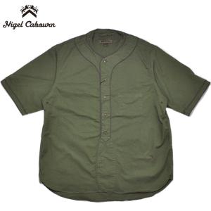 NIGEL CABOURN（ナイジェルケーボン） シャツ OPEN COLLAR SHIRT