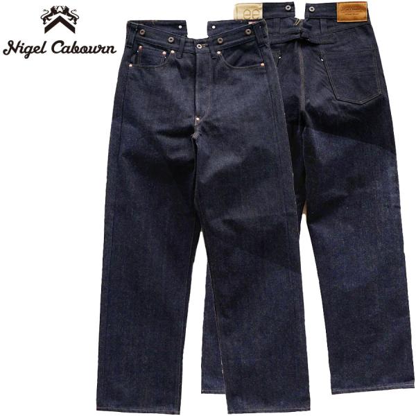 NIGEL CABOURN ナイジェルケーボン Lee リー デニム パンツ レイルウェイマン101...
