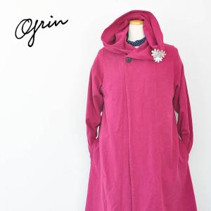 grin（グリン） コート ソフトウールビーバー ワイドカラーコート