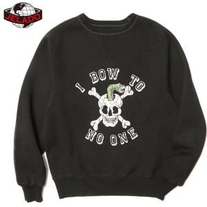 JELADO（ジェラード） インディアン柄 フロッキープリント スウェット