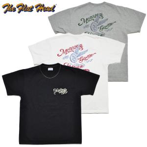 フラットヘッド THE FLAT HEAD Tシャツ FN-THC-016 MONSTER メンズ 半袖 アメカジ｜first-stadium