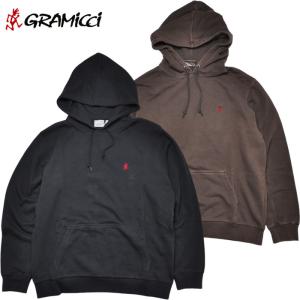 グラミチ GRAMICCI パーカー ONE POINT HOODED SWEATSHIRT ワンポイントフーディースウェット G303-FT｜first-stadium