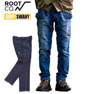 ROOT CO. GRIP SWANY グリップスワニー ストレッチデニムパンツ STRETCH DENIM PANTS Collaboration Model ルートコー