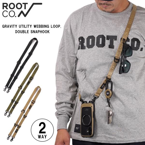 ROOT CO. ルートコー ショルダーストラップ GRAVITY UTILITY WEBBING ...
