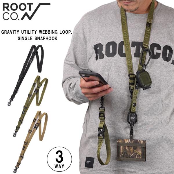 ROOT CO. ルートコー ショルダーストラップ GRAVITY UTILITY WEBBING ...