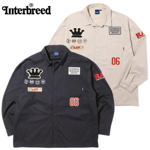 インターブリード ワークシャツ RAW × INTERBREED “Worker&apos;s Shirts”...