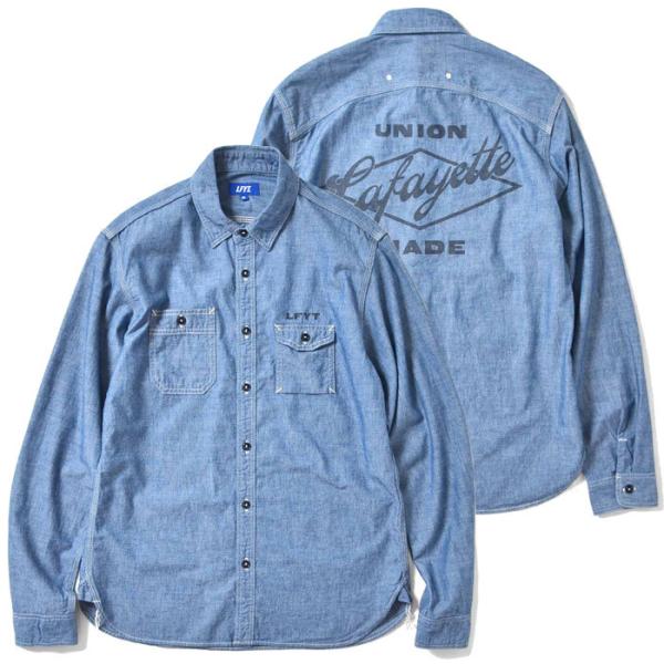 LFYT ラファイエット シャツ UNION MADE CLASSIC CHAMBRAY SHIRT...