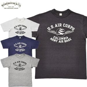 WAREHOUSE（ウエアハウス） 別注 半袖 リバーシブル プリントTEE