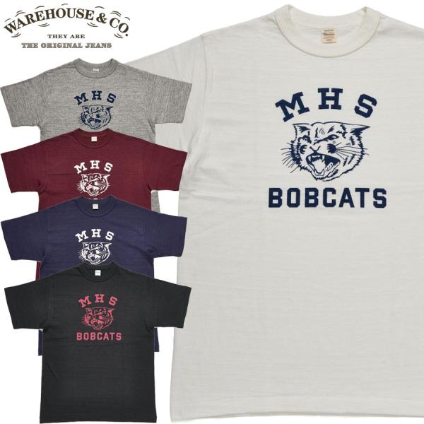 WAREHOUSE ウエアハウス Tシャツ Lot 4601 MHS 半袖 アメカジ