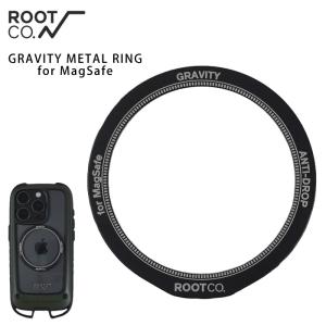 ROOT CO. ルート コー MagSafe対応 メタルリング GRAVITY METAL RING for MagSafe｜firstadium