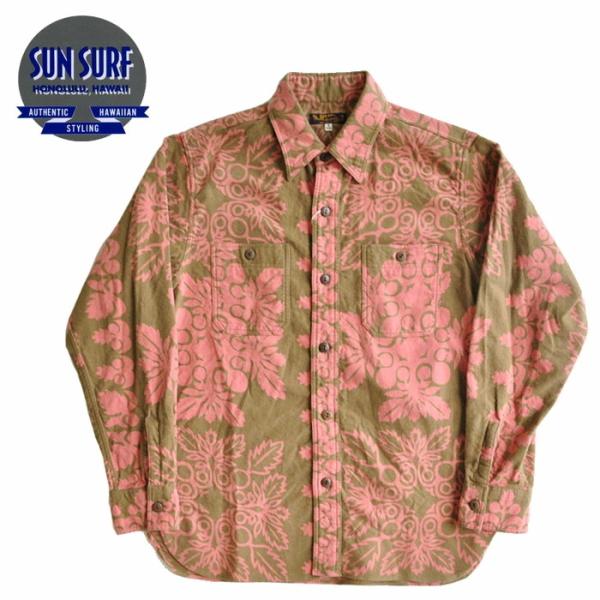 SUN SURF サンサーフ シャツ SS28527 HAWAIIAN QUILT COTTON F...