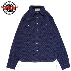 サムライジーンズ MCWT17「二輪車倶楽部オリジナルヘリンボン長袖