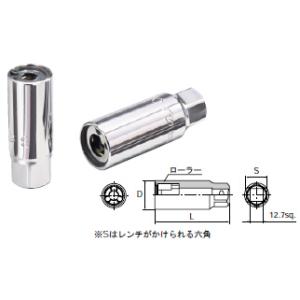 BSR35-6：【KTC】スタッドボルトリムーバー(12.7sq)｜first-tools