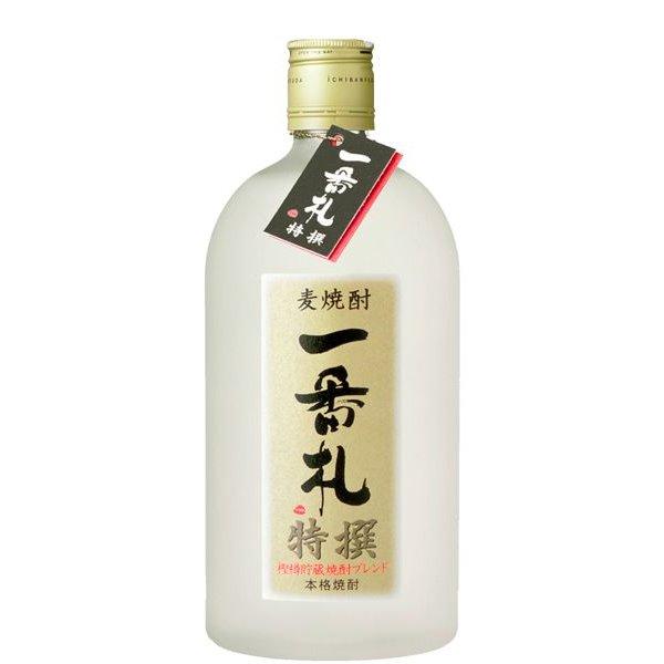 【フルーティーな香りとすっきりとした味わい】　一番札　特撰　樫樽貯蔵ブレンド　麦焼酎　25度　720...