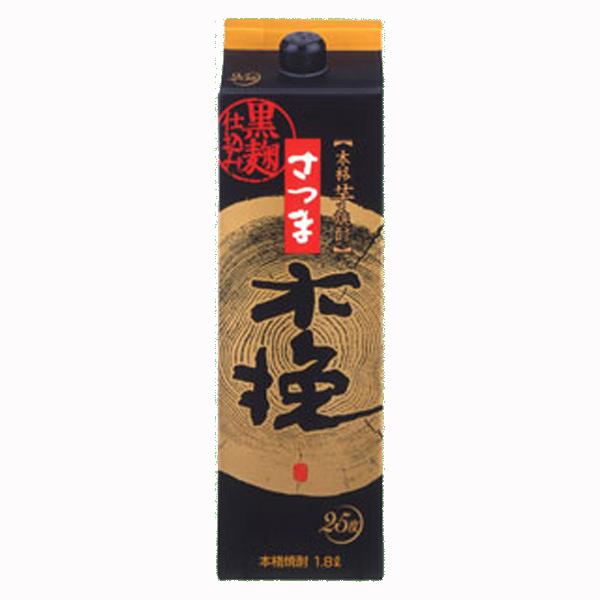 【芳醇な香りとシャープな切れ味！】　雲海　さつま木挽　黒麹仕込み　芋焼酎　25度　1800mlパック